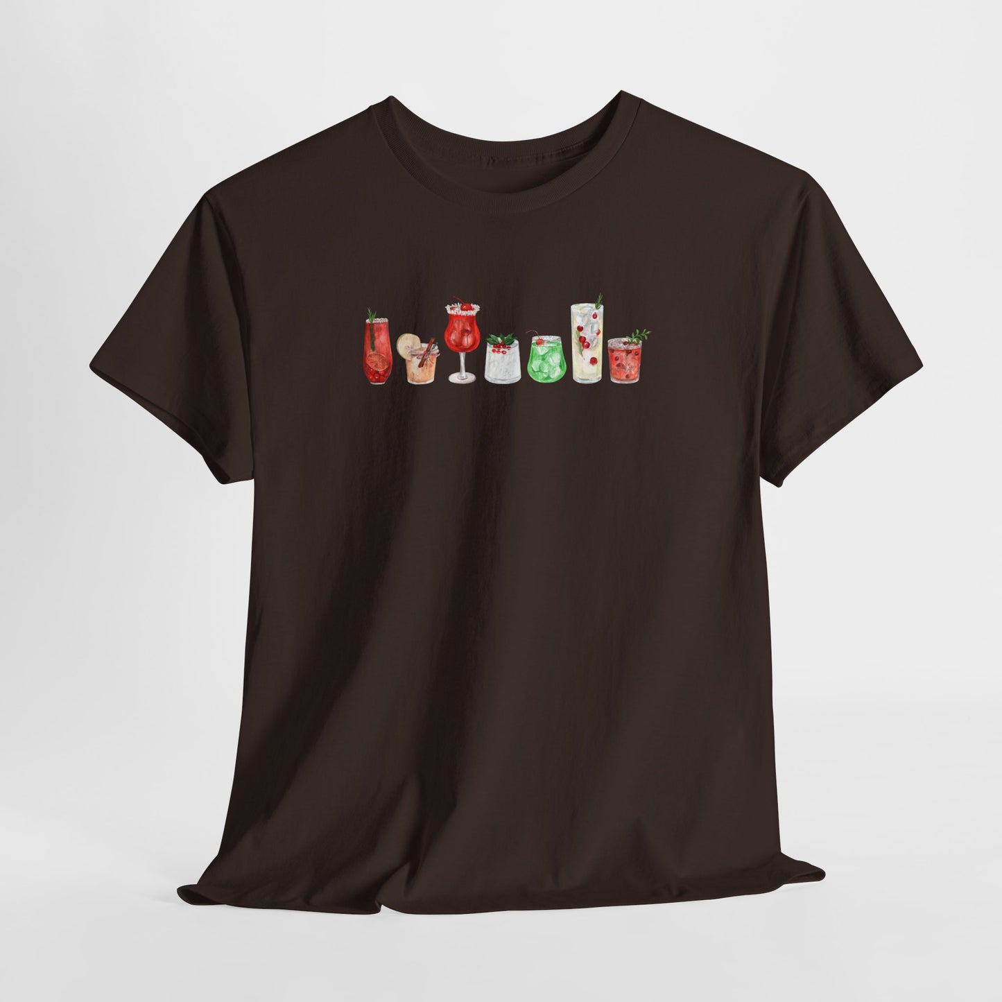 Christmas Cocktails Unisex Tee