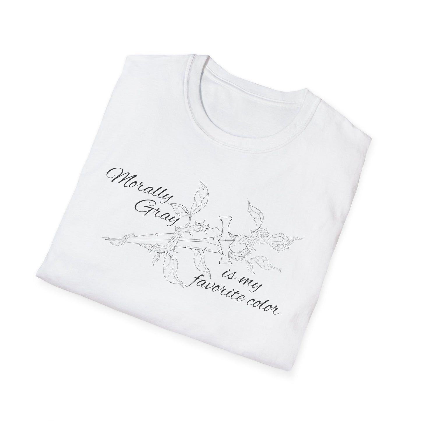 Morally Gray is My Favorite Color Soft Style Tee