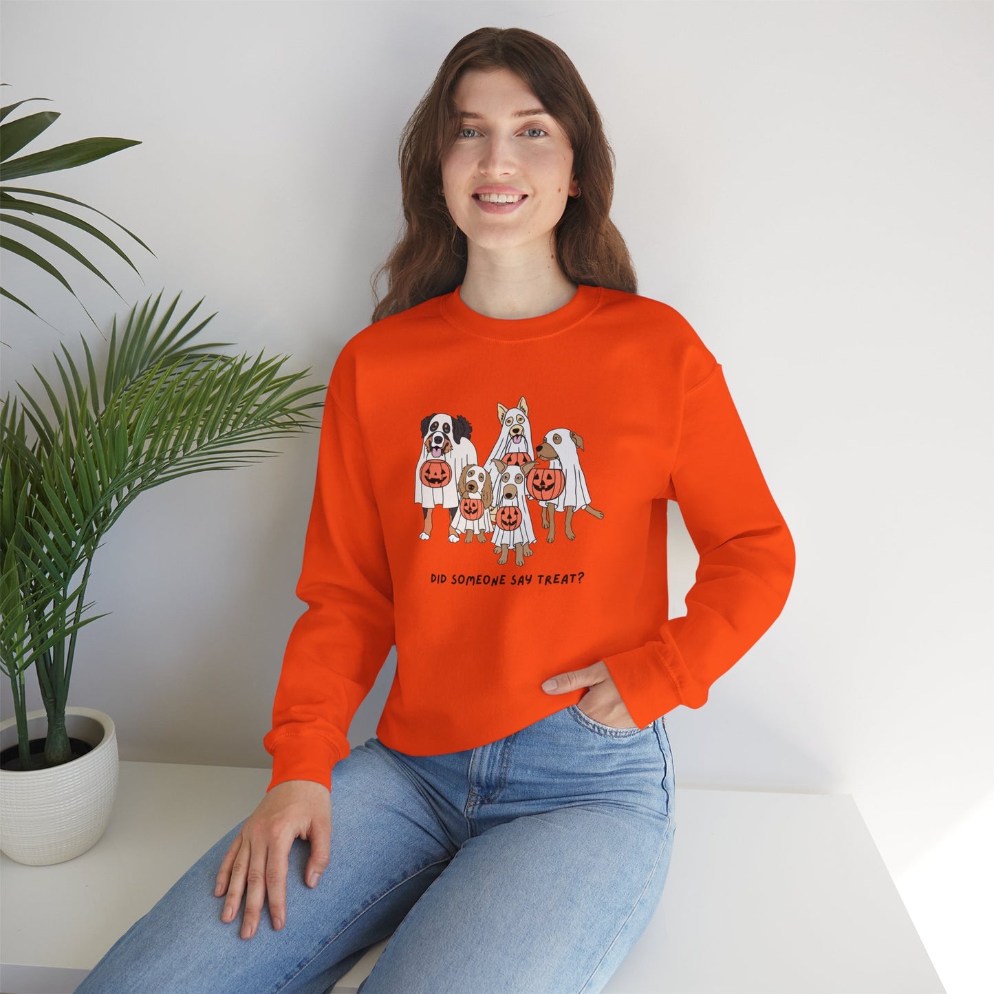 Did Someone Say Treat? Unisex Crewneck