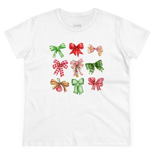 Christmas Bows Baby Tee