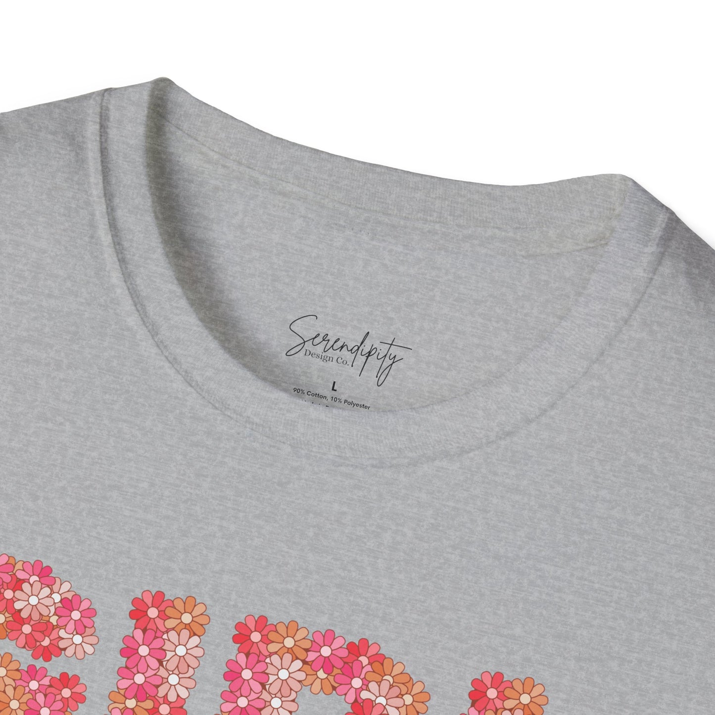 Girl Mama Retro Floral Soft Style Tee