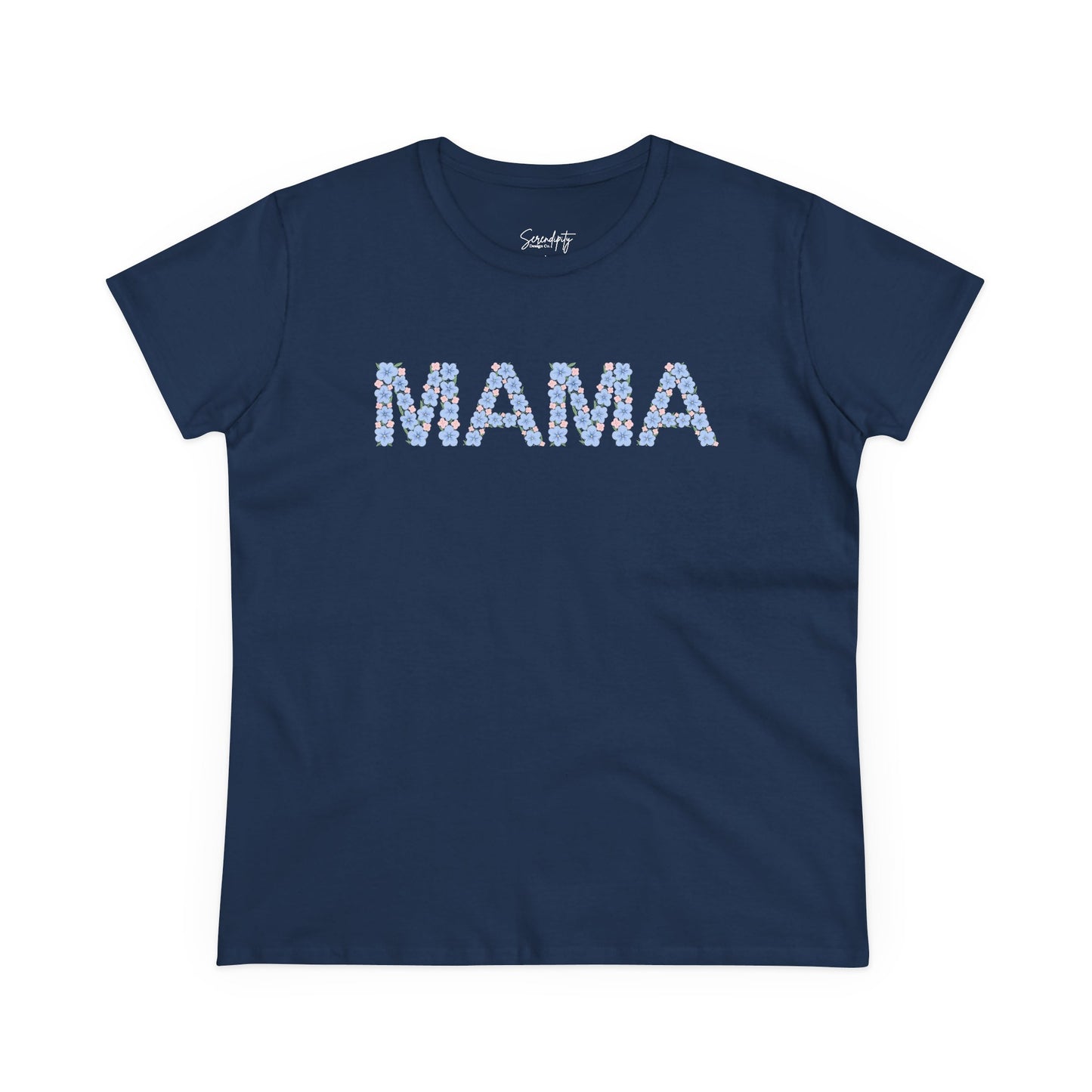 MAMA Floral Baby Tee