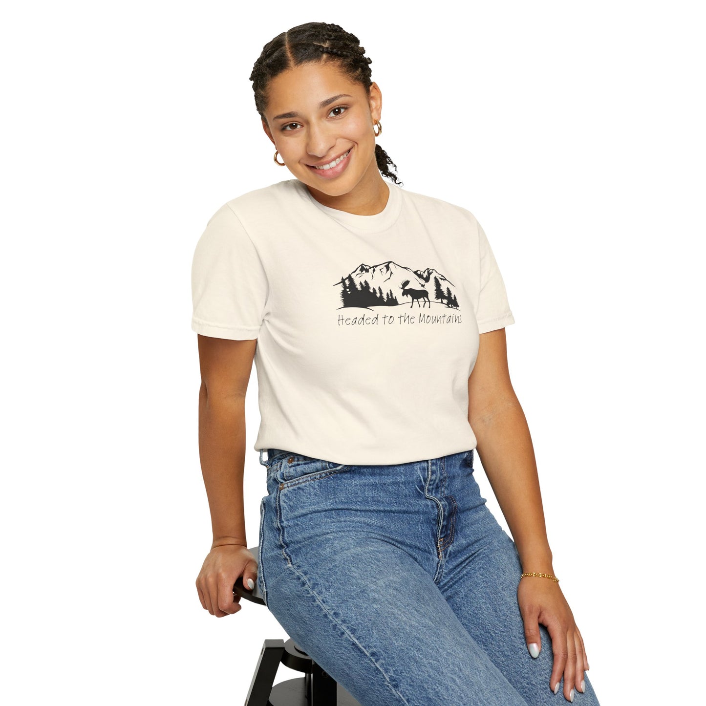 Headed to the Mountains Comfort Colors Tee