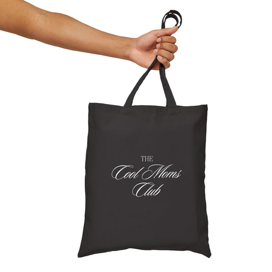 The Cool Mom Club White Tote Bag