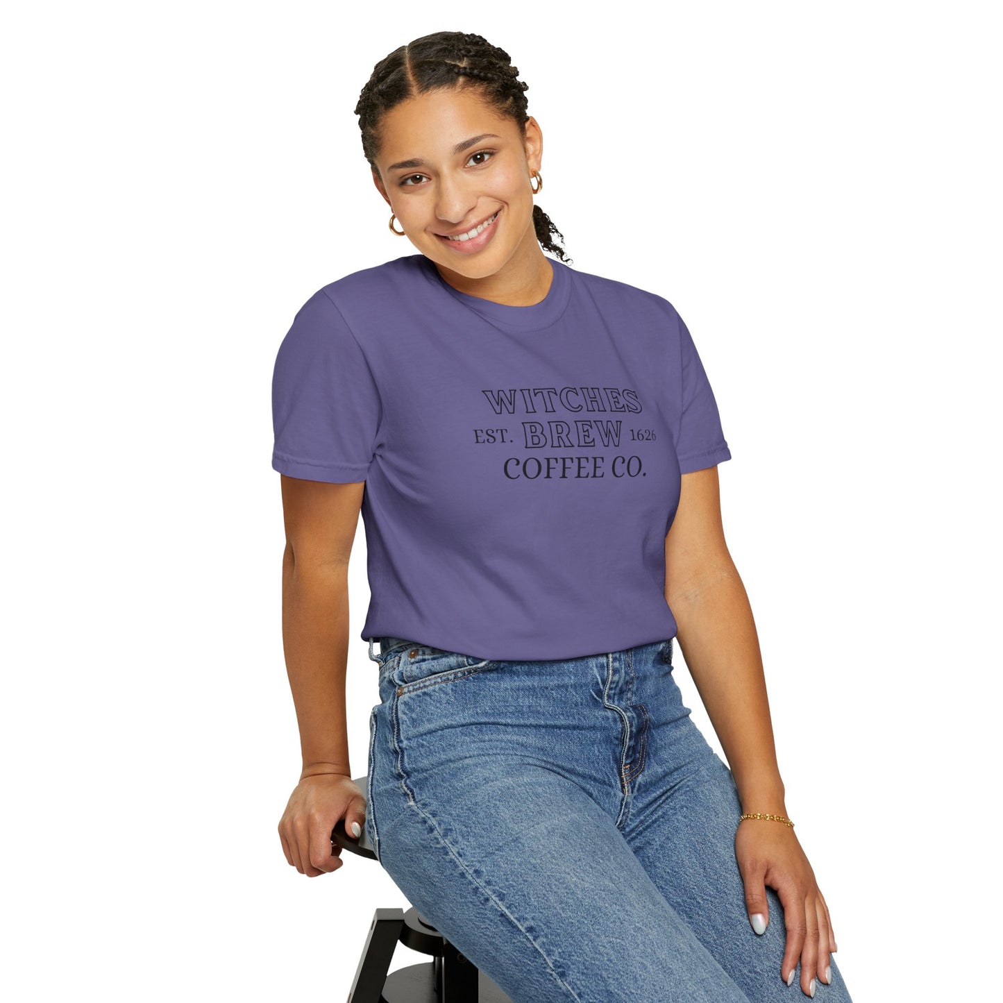 Witches Brew Coffee Co Comfort Colors Tee