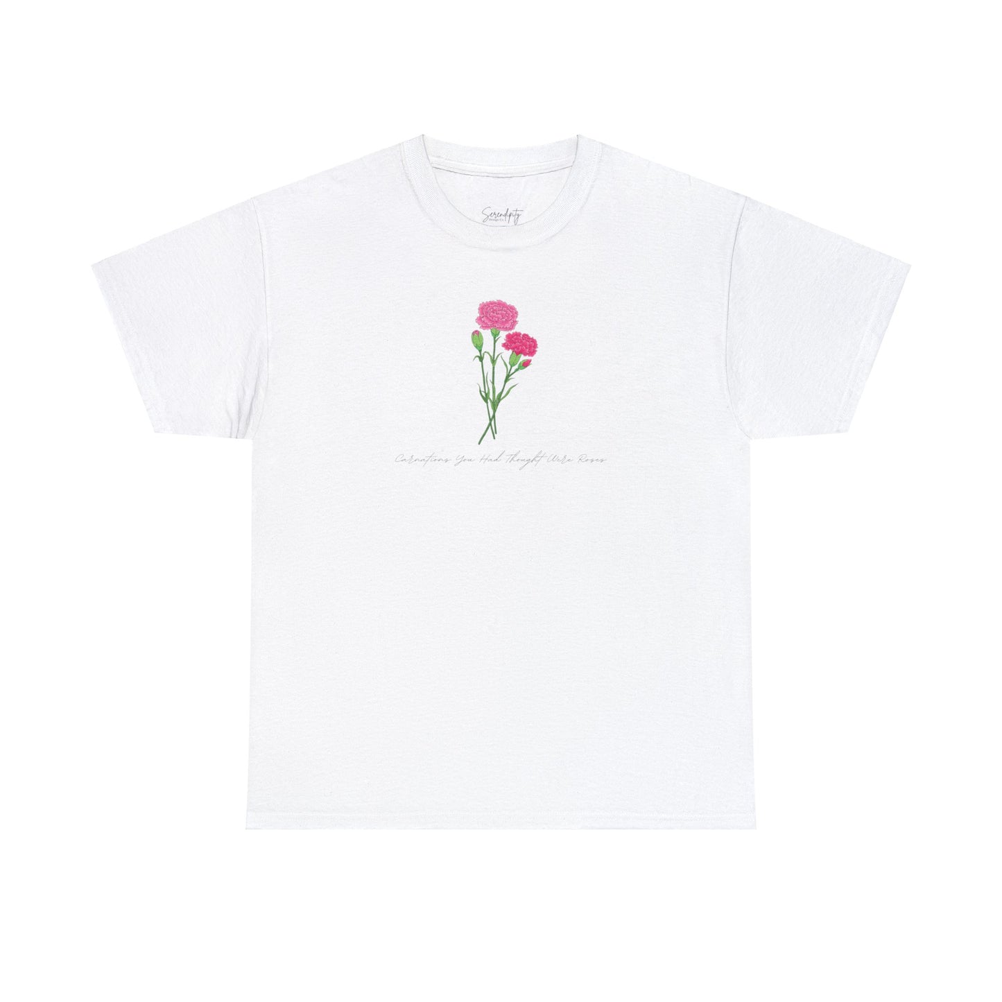 Carnations You Had Thought Were Roses Unisex Tee