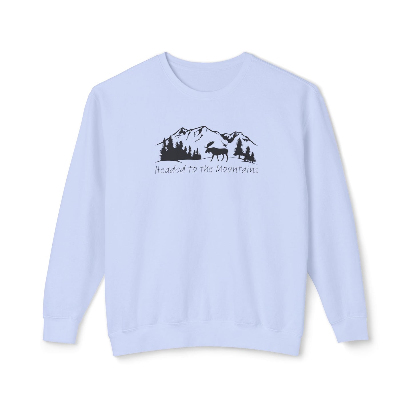 Headed to the Mountains Comfort Colors Sweatshirt