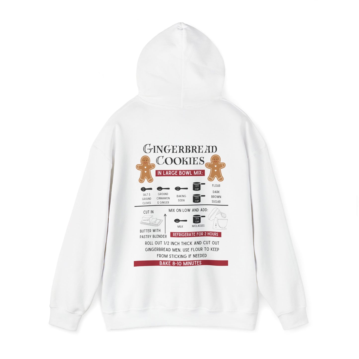 Gingerbread Cookie Recipe Unisex Hoodie