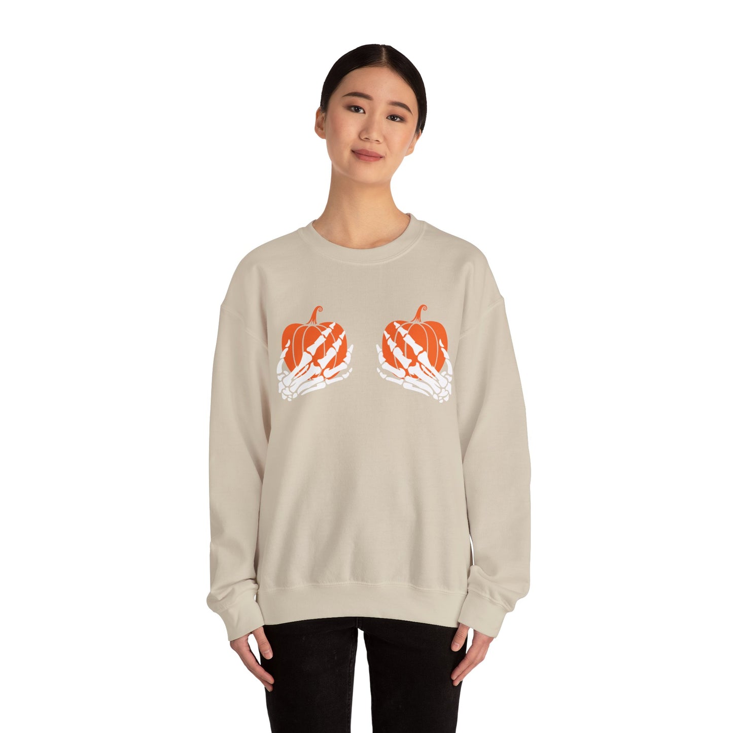 Pumpkin Grab Unisex Crewneck