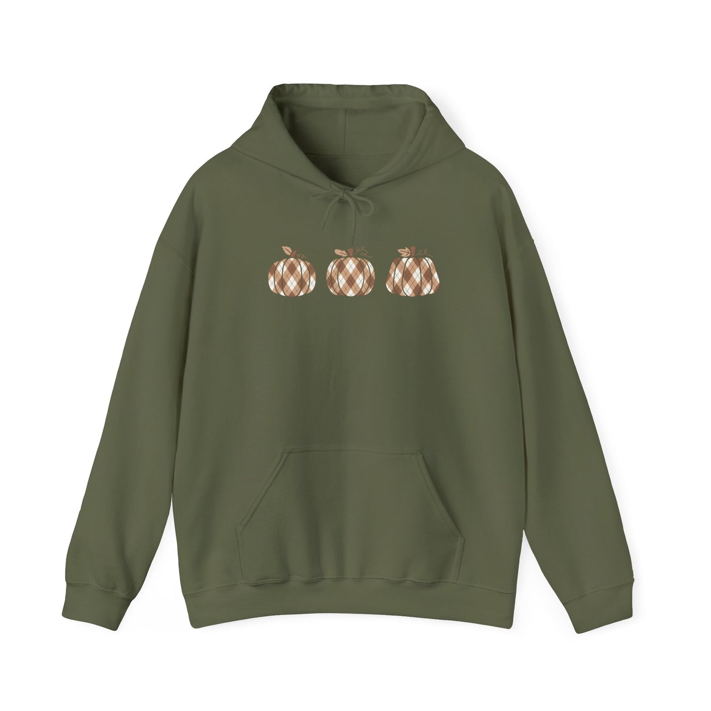 Plaid Pumpkins Unisex Hoodie