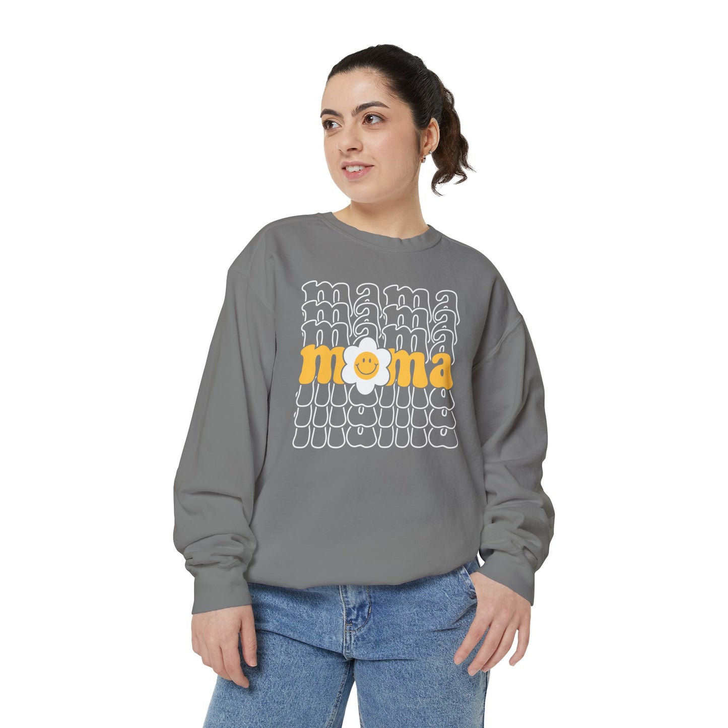 Mama Daisy Comfort Colors Sweatshirt