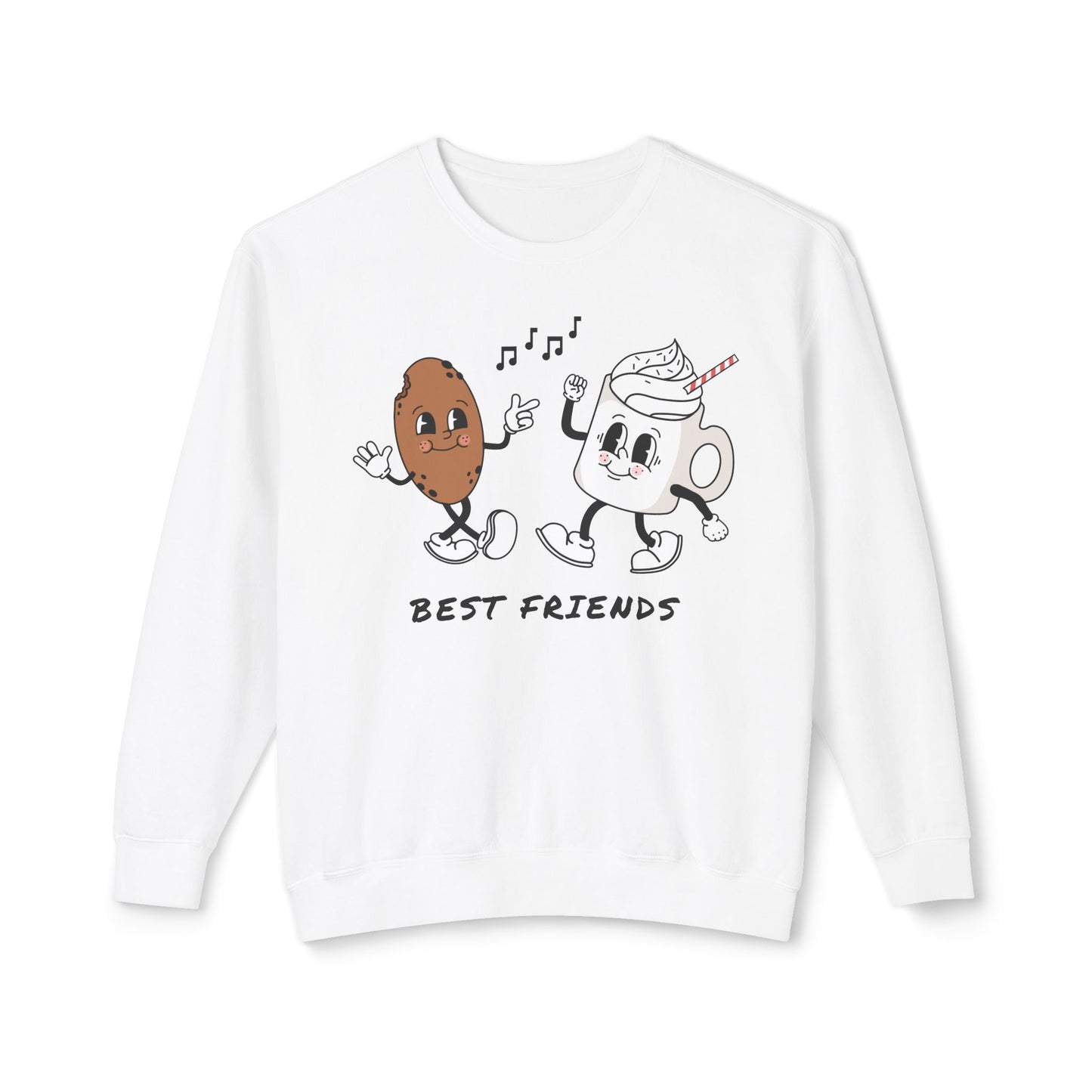 Milk & Cookies Best Friends Comfort Colors Sweatshirt