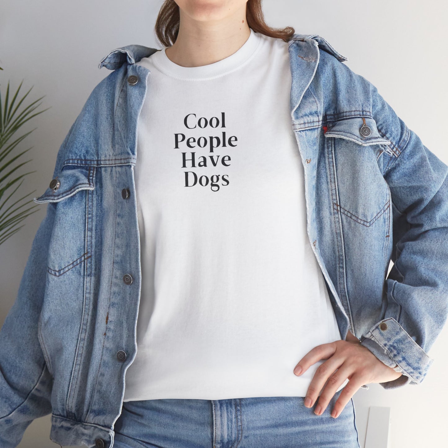 Cool People Have Dogs Unisex Tee