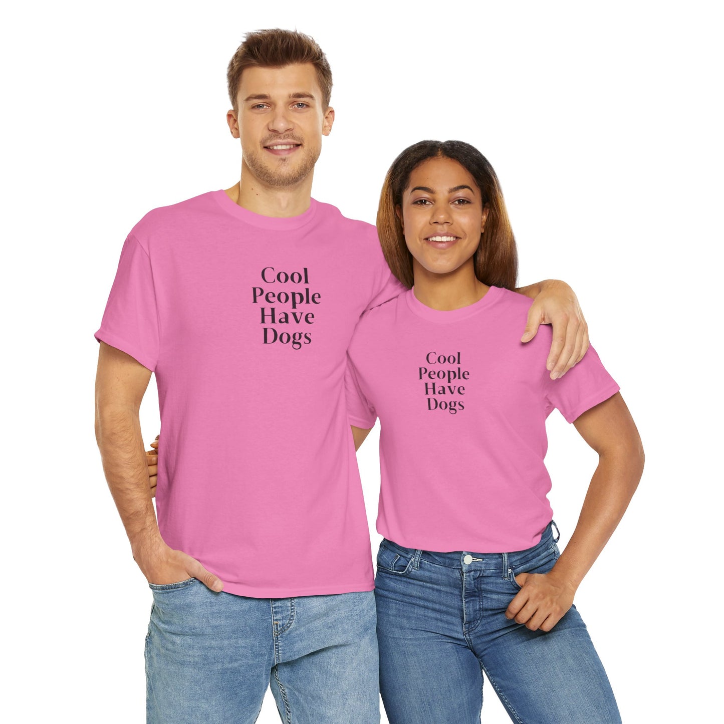 Cool People Have Dogs Unisex Tee