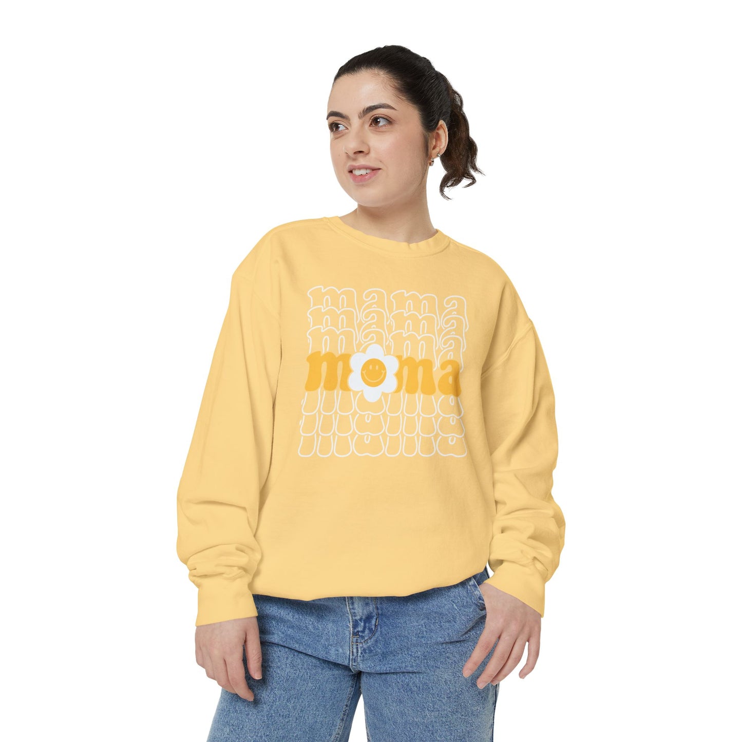 Mama Daisy Comfort Colors Sweatshirt