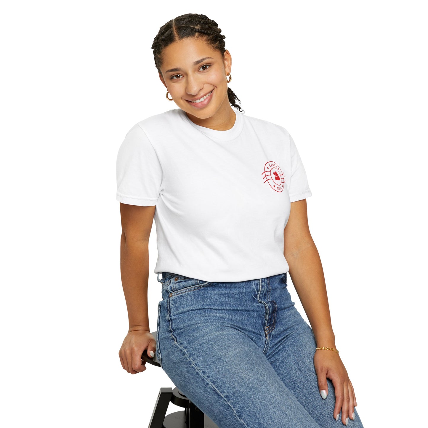 Santa Mail Comfort Colors Tee