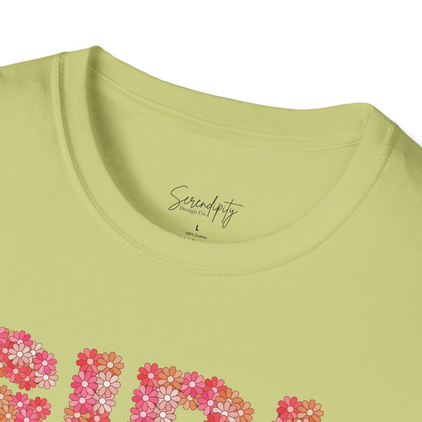 Girl Mama Retro Floral Soft Style Tee