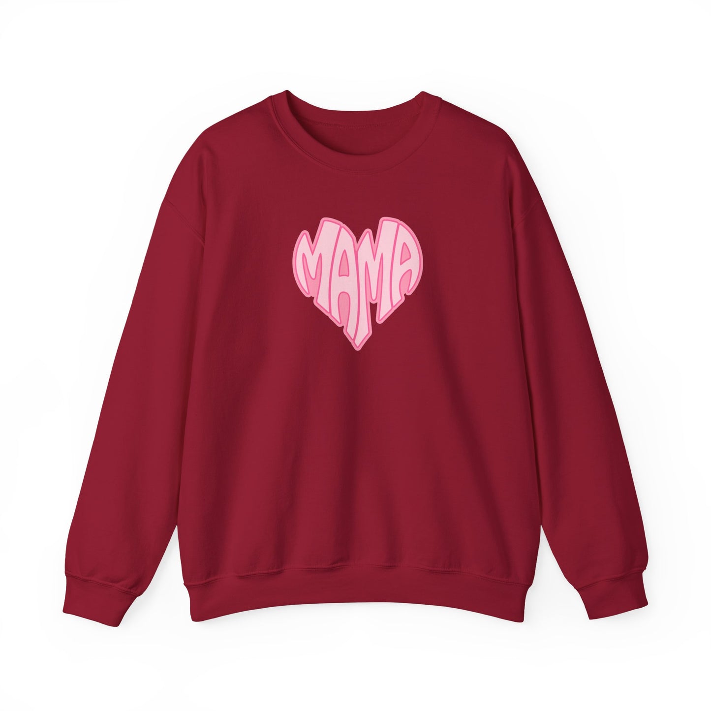 Mama Heart Crewneck Sweatshirt
